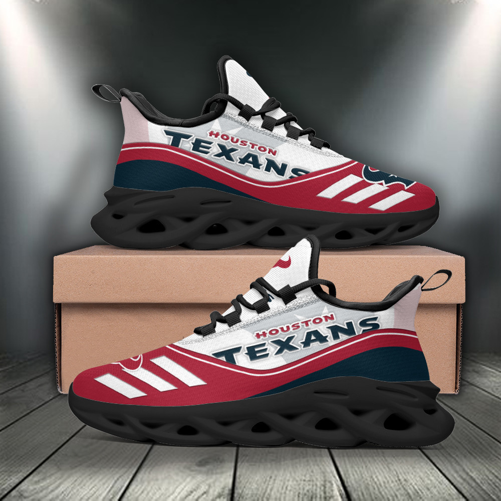 JWFancy Houston Texans NFL Max Soul Shoes Sneakers For Men And Women