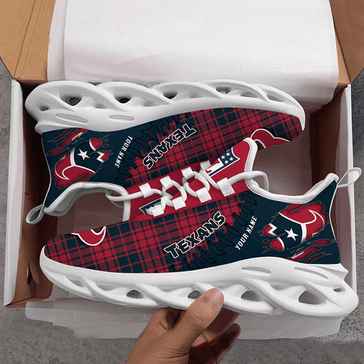JWFancy Houston Texans NFL Max Soul Shoes Sneakers For Men And Women