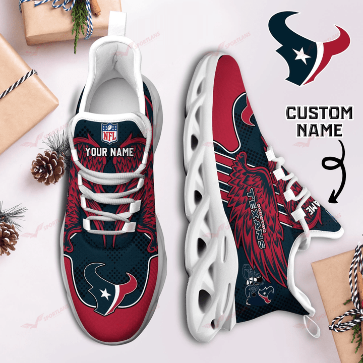JWFancy Houston Texans NFL Max Soul Shoes Sneakers For Men And Women