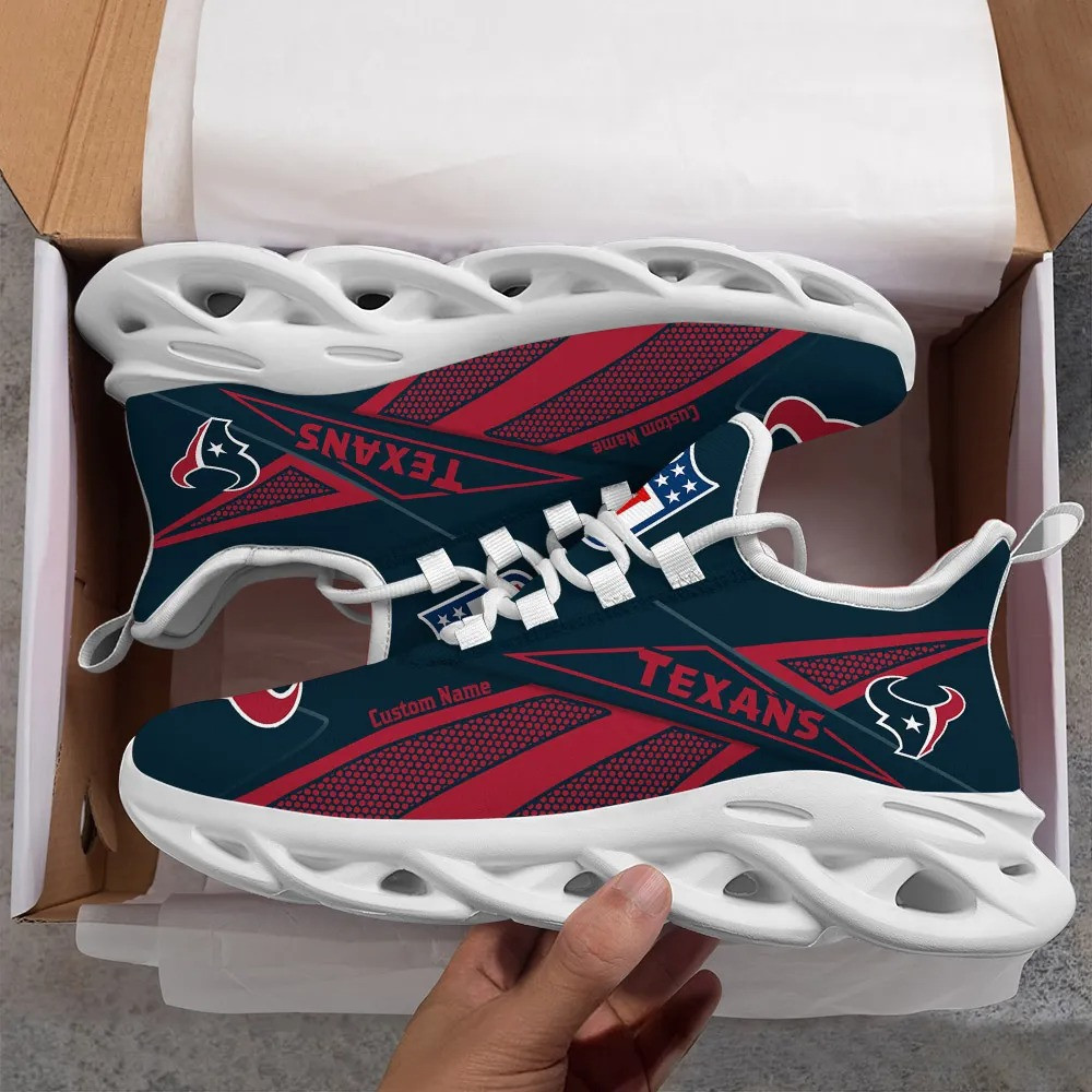 JWFancy Houston Texans NFL Max Soul Shoes Sneakers For Men And Women