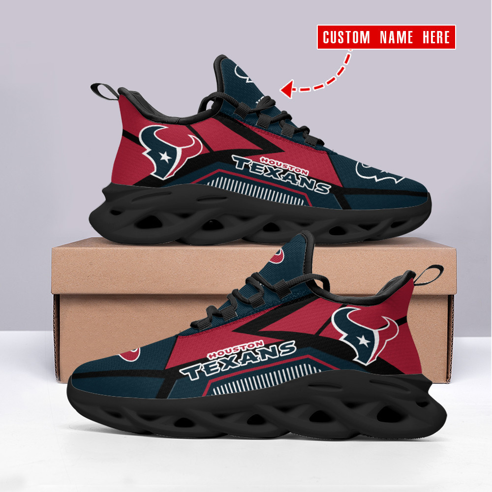 JWFancy Houston Texans NFL Max Soul Shoes Sneakers For Men And Women
