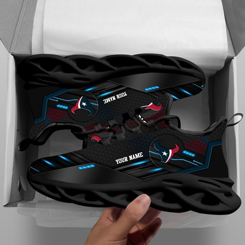 JWFancy Houston Texans NFL Max Soul Shoes Sneakers For Men And Women