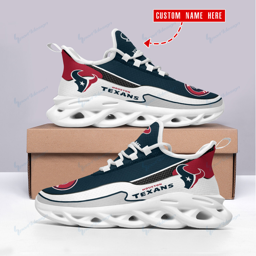 JWFancy Houston Texans NFL Max Soul Shoes Sneakers For Men And Women