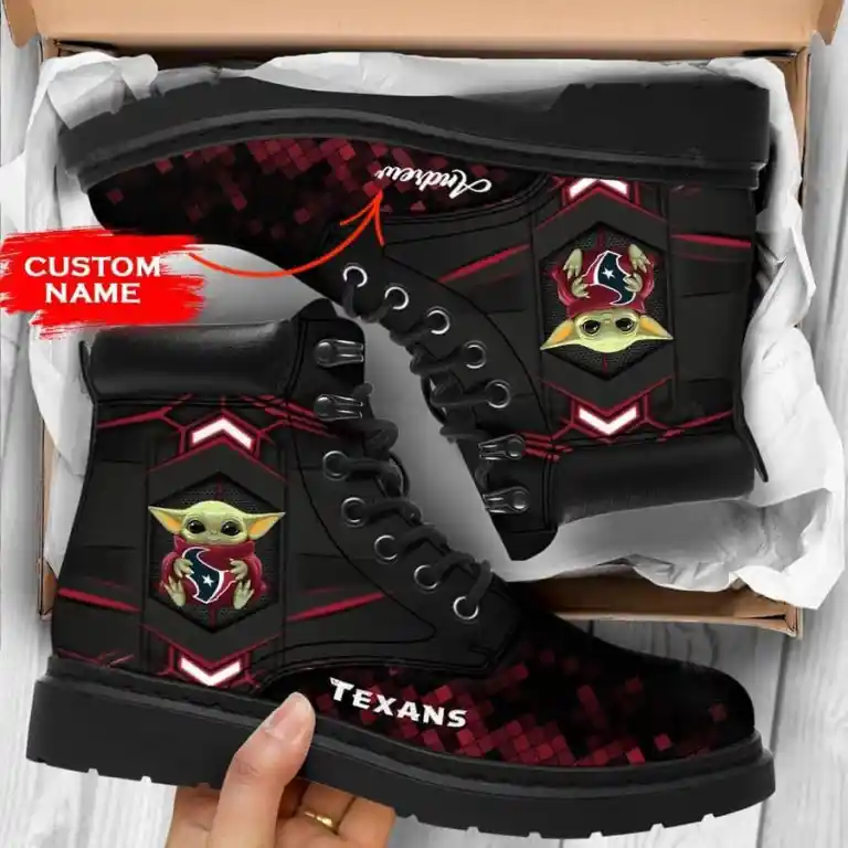 JWFancy Houston Texans TBL Boots Shoes For Men And Women