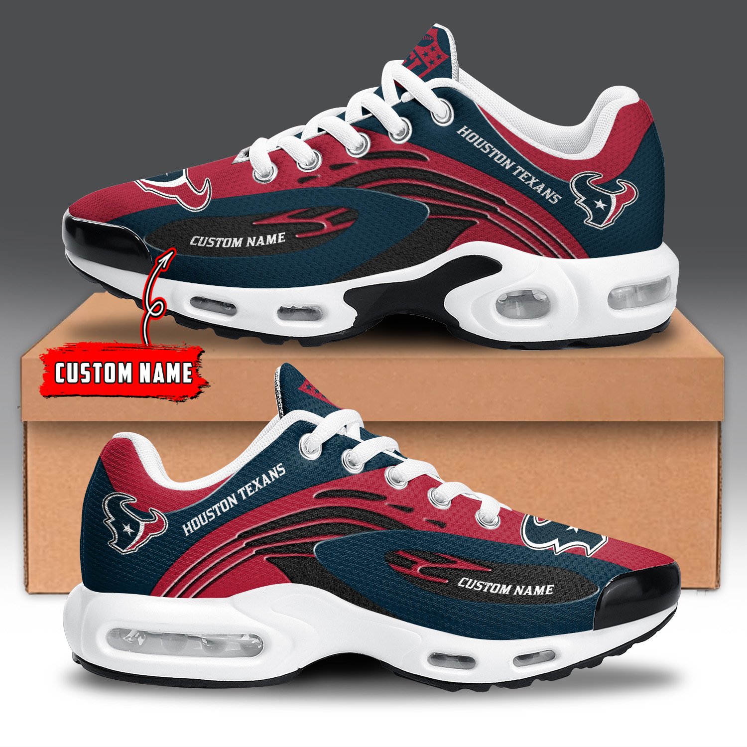 JWFancy Houston Texans TN Shoes Sneakers For Men And Women