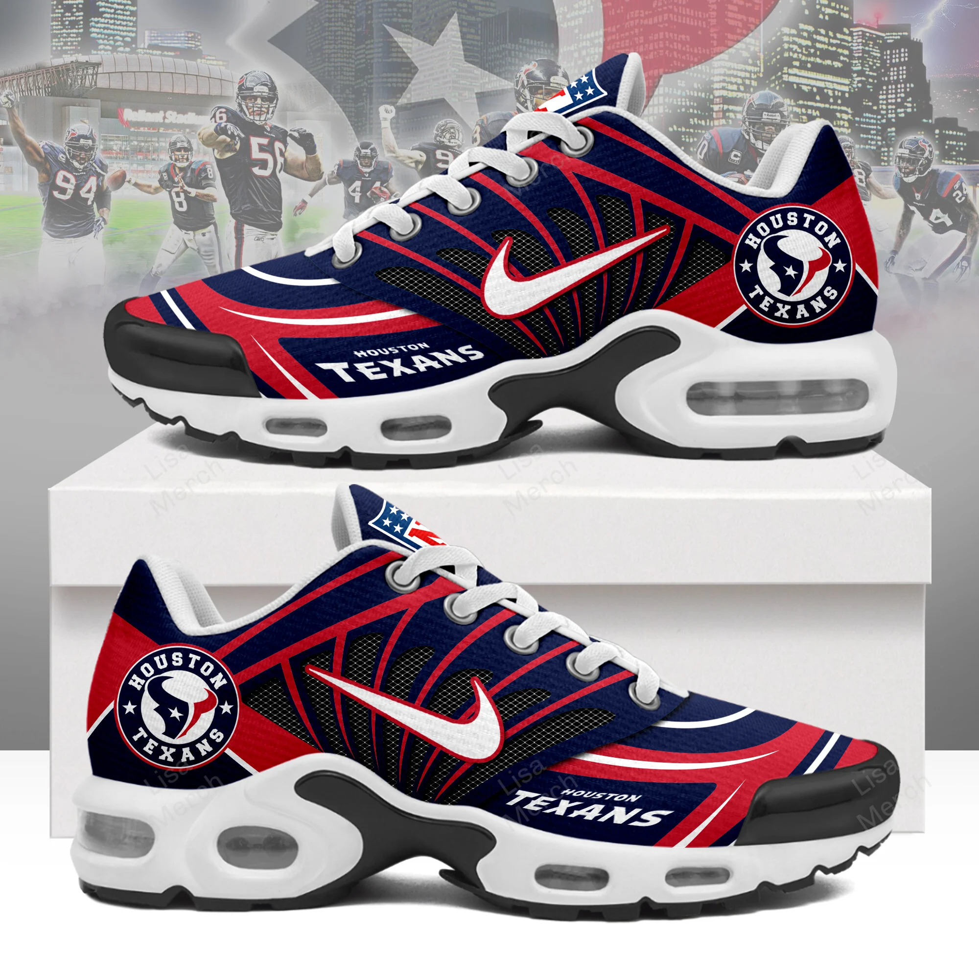 JWFancy Houston Texans TN Shoes Sneakers For Men And Women
