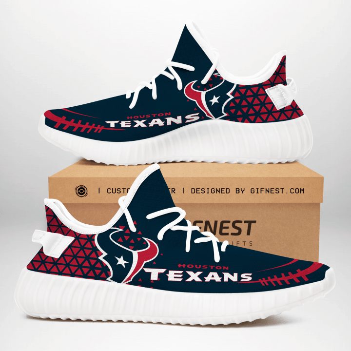 JWFancy Houston Texans Yeezy Boost Shoes For Men And Women
