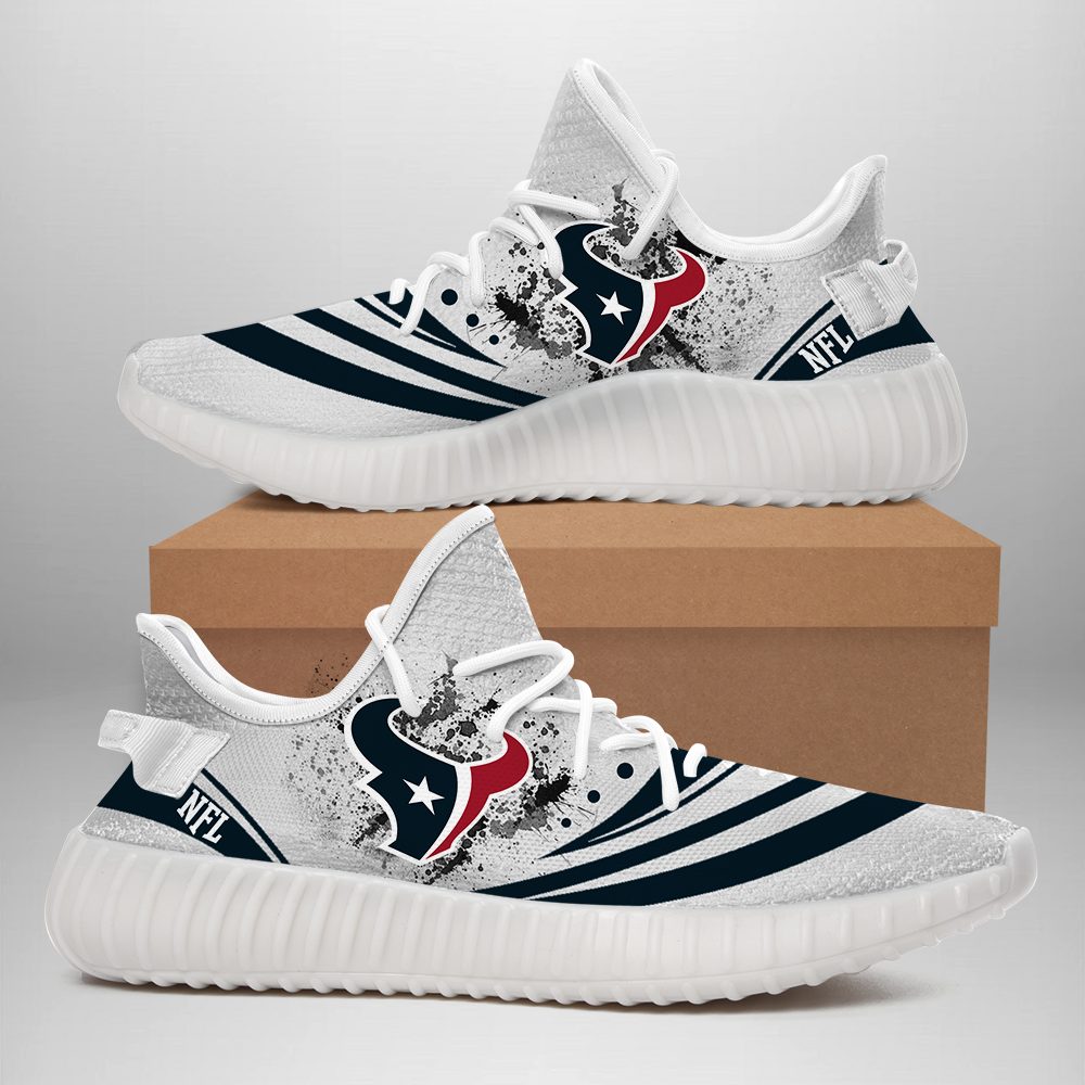 JWFancy Houston Texans Yeezy Boost Shoes For Men And Women