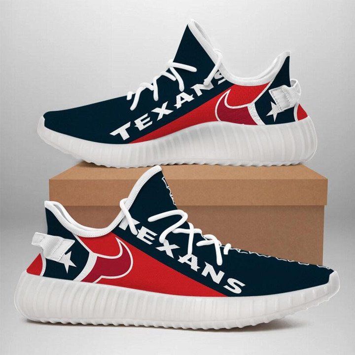 JWFancy Houston Texans Yeezy Boost Shoes For Men And Women