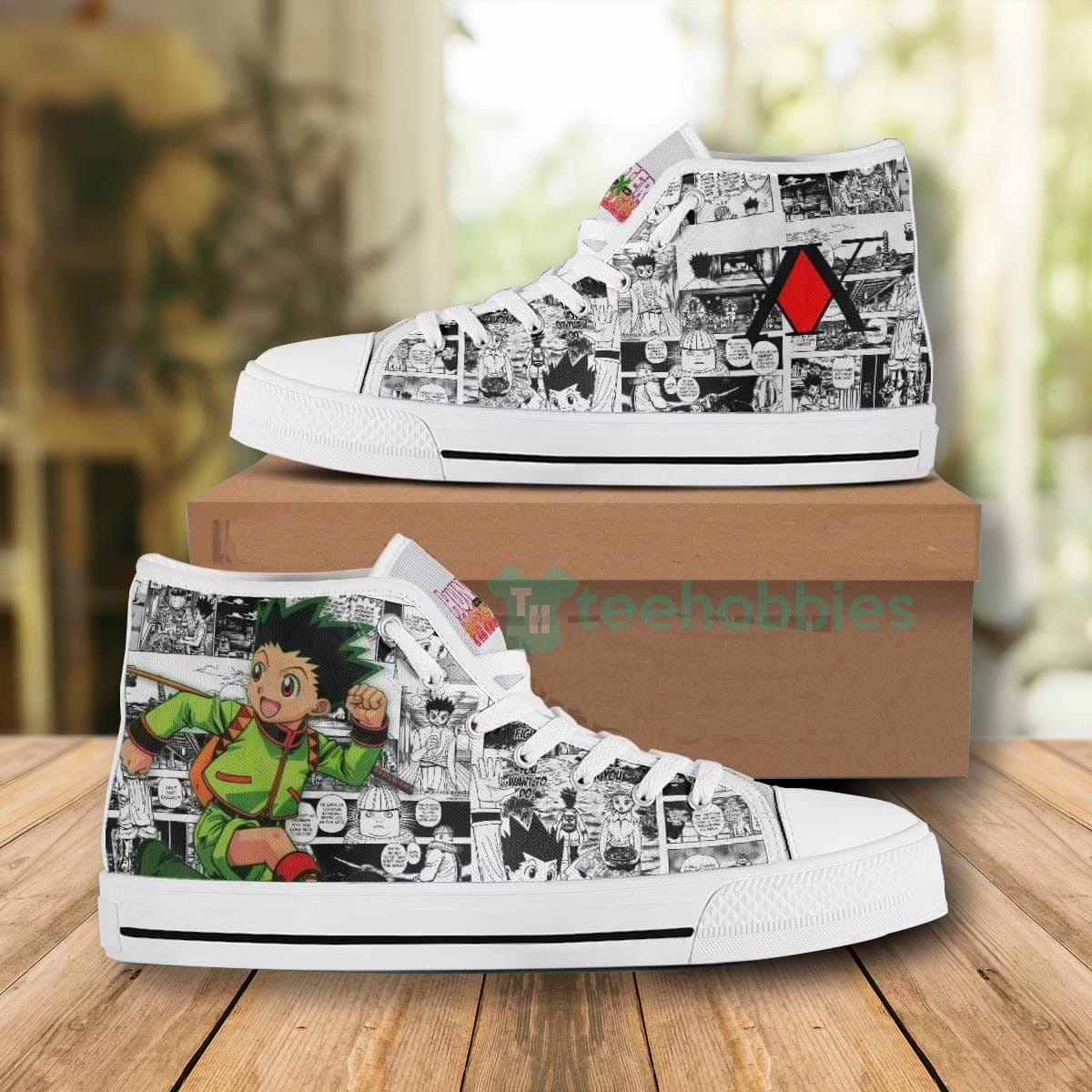 JWFancy Hunter x hunter High Top Canvas Sneakers Shoes For Men And Women