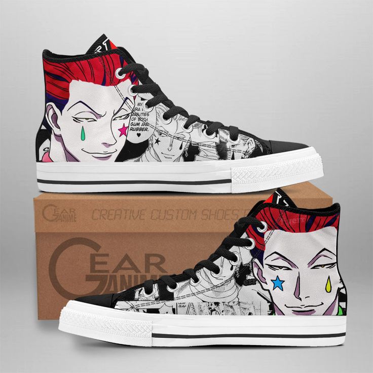 JWFancy Hunter x hunter High Top Canvas Sneakers Shoes For Men And Women