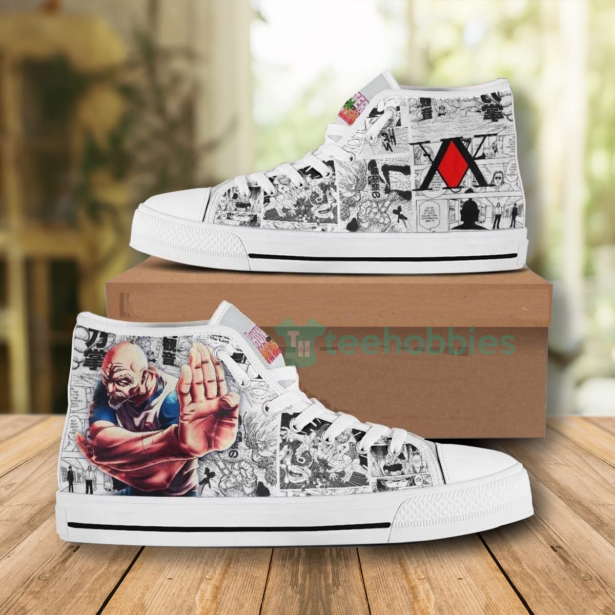 JWFancy Hunter x hunter High Top Canvas Sneakers Shoes For Men And Women