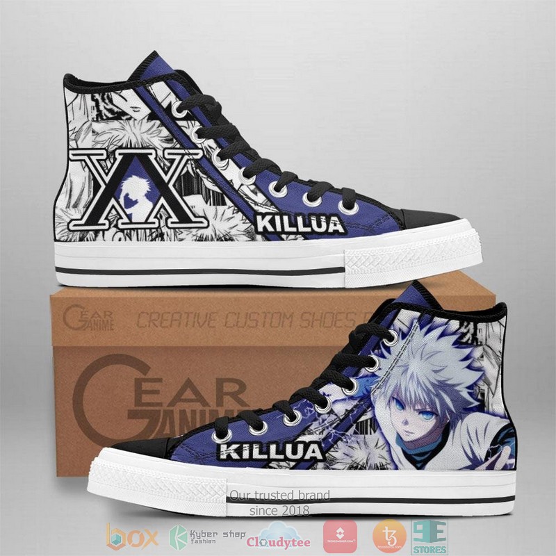 JWFancy Hunter x hunter High Top Canvas Sneakers Shoes For Men And Women