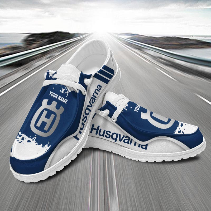 JWFancy Husqvarnas Hey Dude Shoes Wally Men's Lace Up Loafers Comfortable For Men And Women