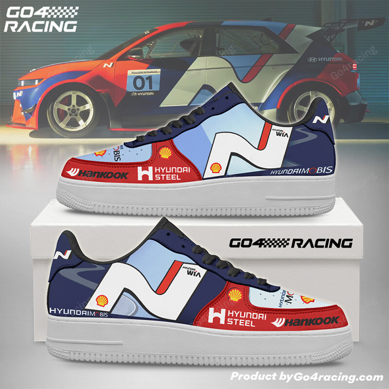 JWFancy Hyundai Shells Mobis V2 Air Low-Top Sneakers Shoes For Men And Women