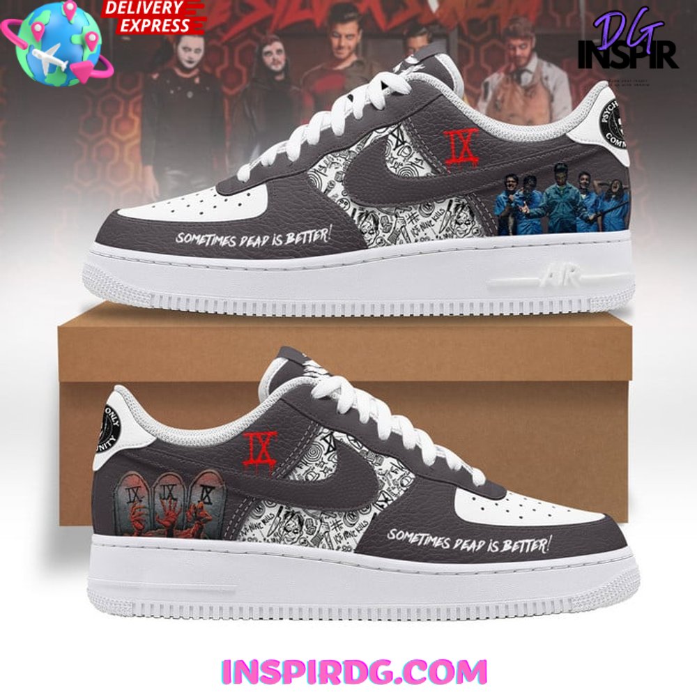 JWFancy Ice Nine Kills Band Air Low-Top Sneakers Shoes For Men And Women