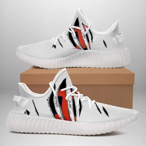JWFancy Illinois Fighting Illini Yeezy Boost Shoes For Men And Women