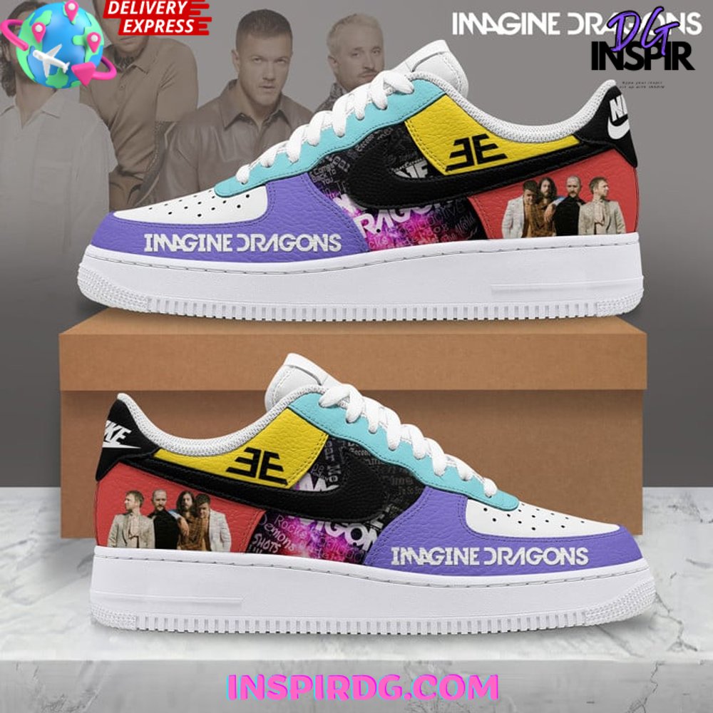 JWFancy Imagine Dragons Air Low-Top Sneakers Shoes For Men And Women
