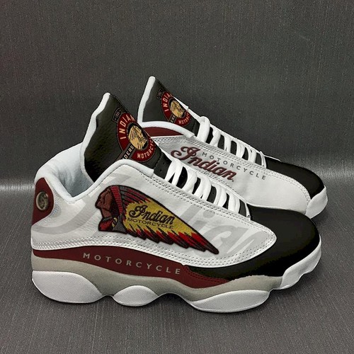 JWFancy Indian Motorcycle AJ13 Sneakers Shoes For Men And Women