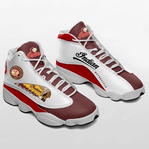 JWFancy Indian Motorcycle AJ13 Sneakers Shoes For Men And Women