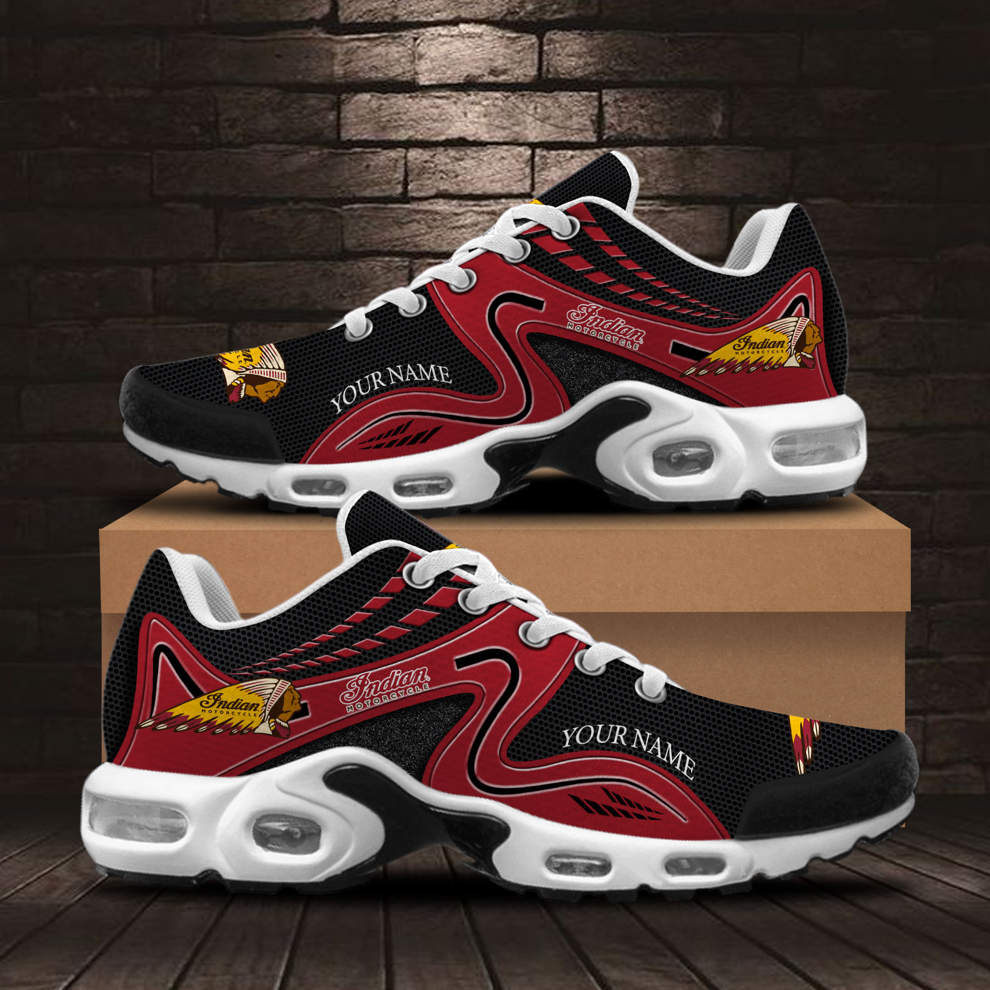 JWFancy Indian Motorcycle TN Shoes Sneakers For Men And Women