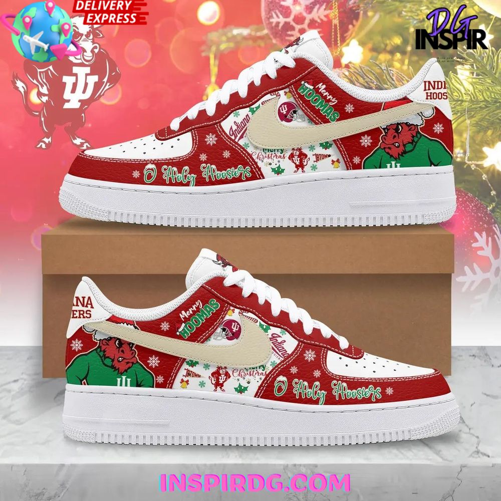 JWFancy Indiana Hoosiers Air Low-Top Sneakers Shoes For Men And Women