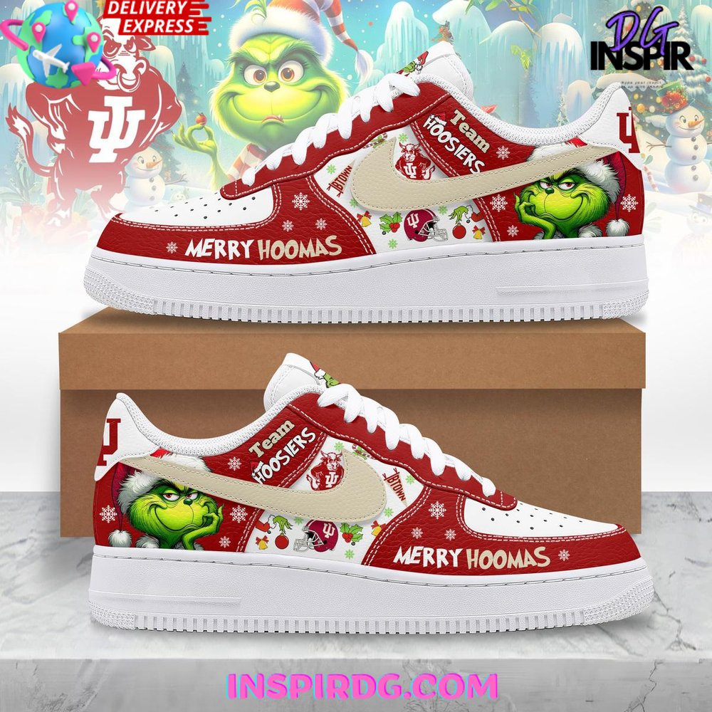 JWFancy Indiana Hoosiers Air Low-Top Sneakers Shoes For Men And Women