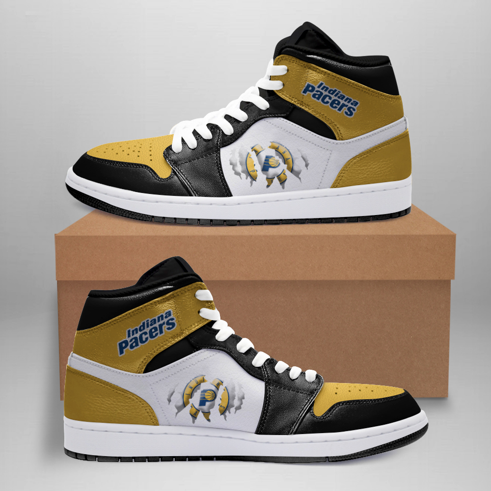 JWFancy Indiana Pacers AJ1 High Sneakers Shoes For Men And Women