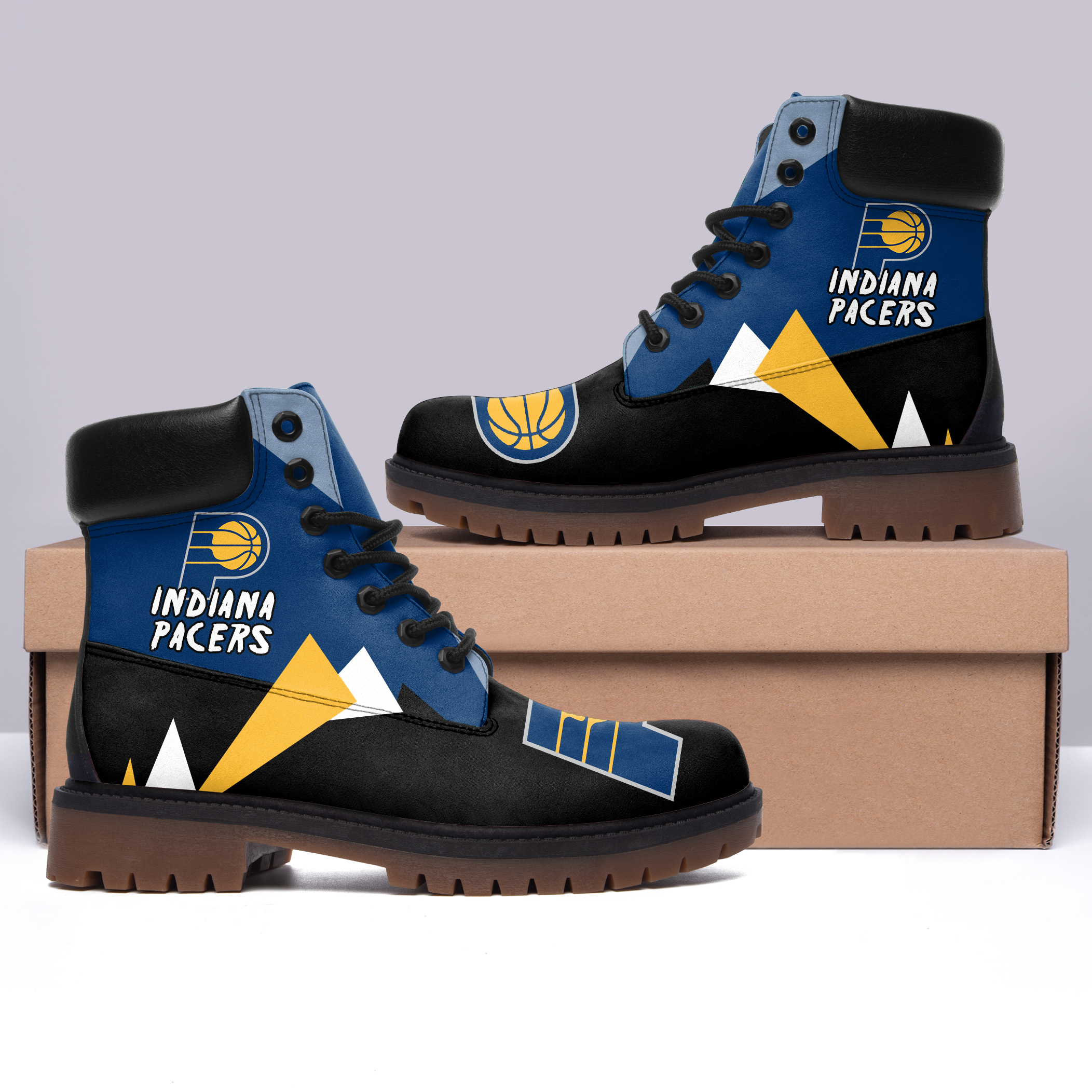 JWFancy Indiana Pacers Boots Shoes For Men And Women