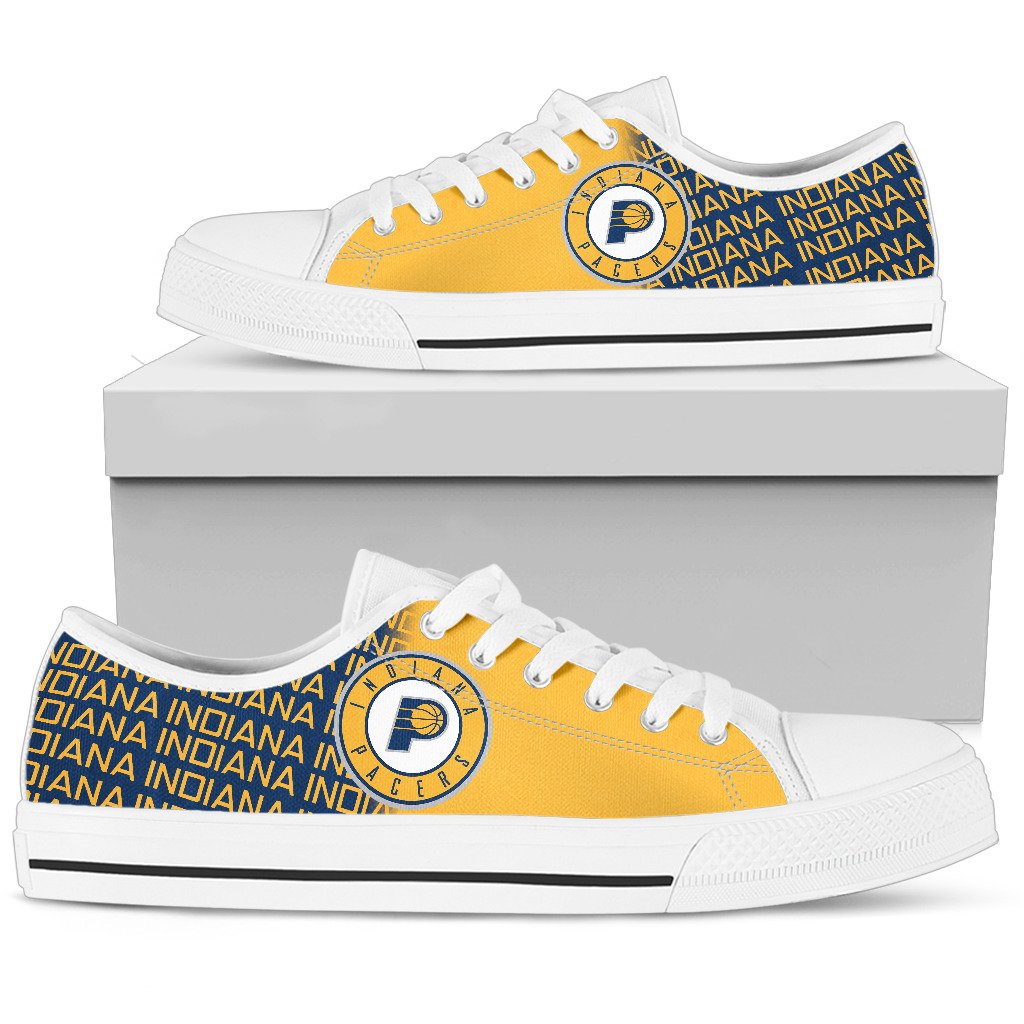 JWFancy Indiana Pacers Low Top Canvas Sneakers Shoes For Men And Women