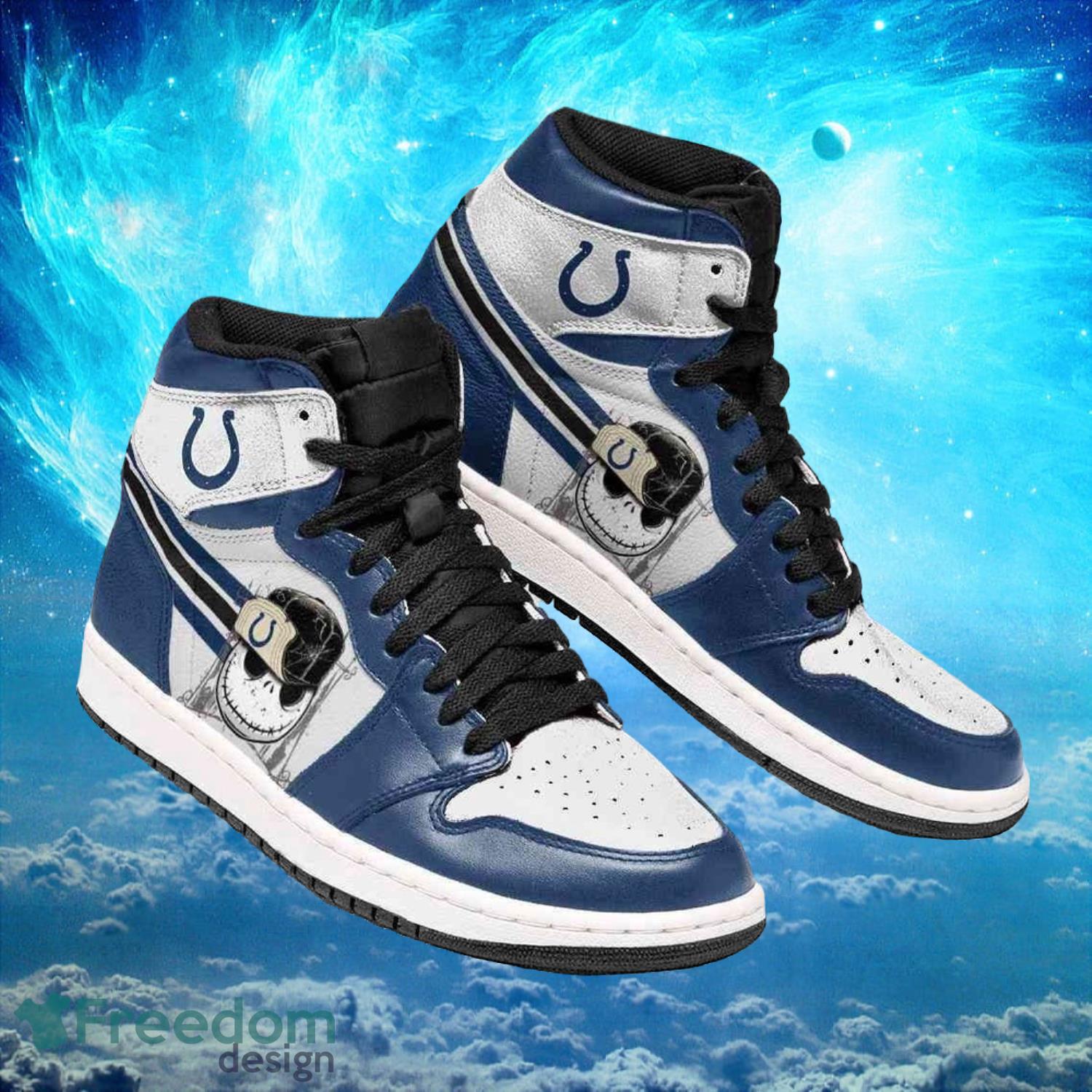 JWFancy Indianapolis Colts AJ1 High Sneakers Shoes For Men And Women