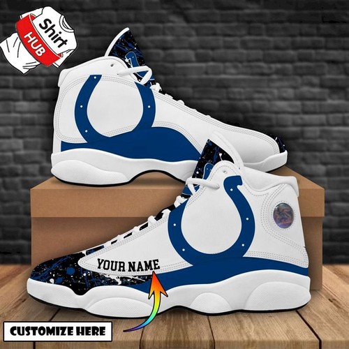 JWFancy Indianapolis Colts AJ13 Sneakers Shoes For Men And Women