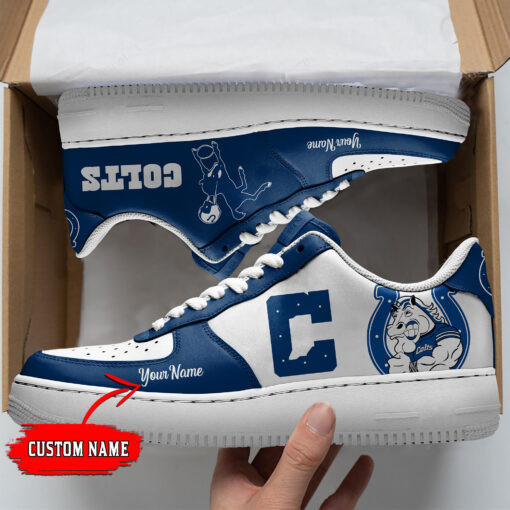 JWFancy Indianapolis Colts NFL Air Low-Top Sneakers Shoes For Men And Women