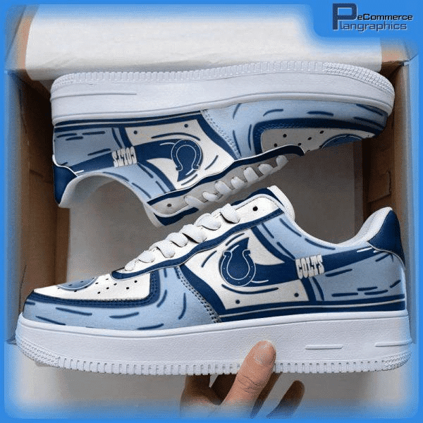 JWFancy Indianapolis Colts NFL Air Low-Top Sneakers Shoes For Men And Women