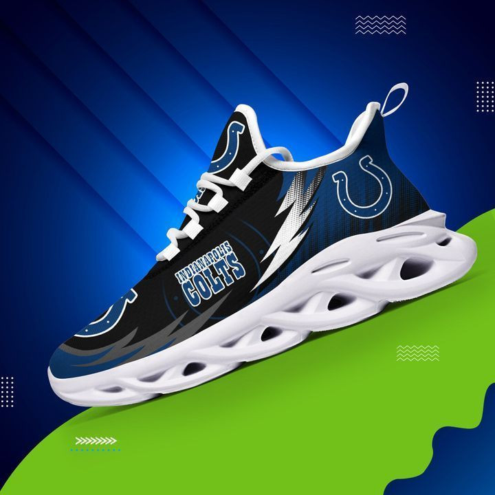 JWFancy Indianapolis Colts NFL Max Soul Shoes Sneakers For Men And Women