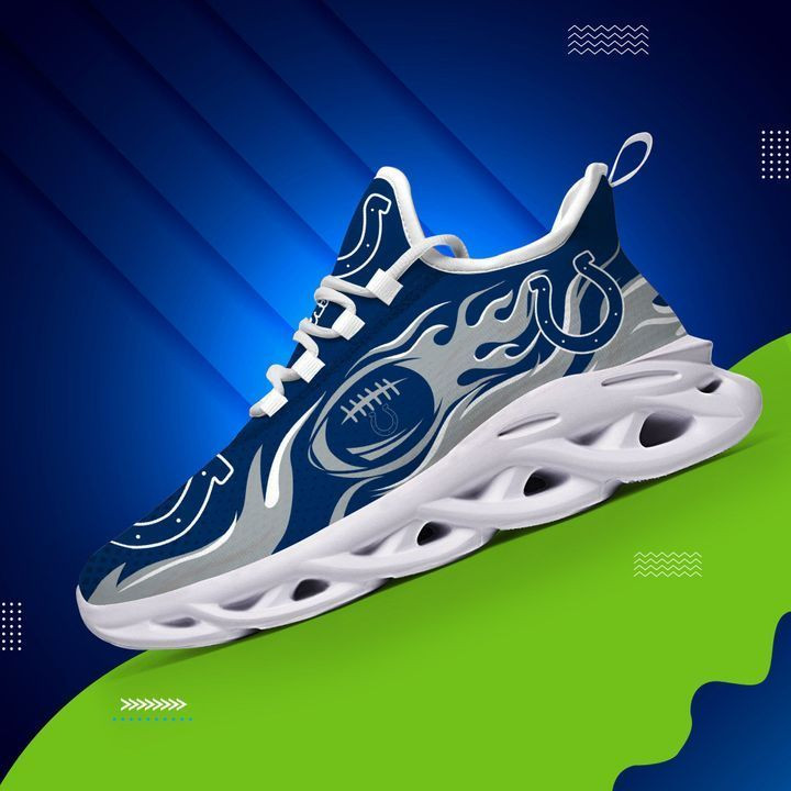 JWFancy Indianapolis Colts NFL Max Soul Shoes Sneakers For Men And Women