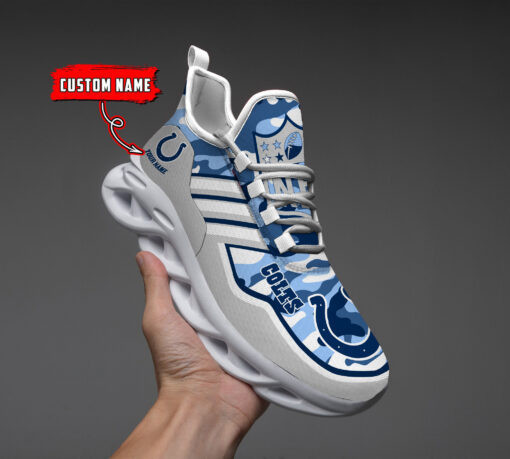 JWFancy Indianapolis Colts NFL Max Soul Shoes Sneakers For Men And Women