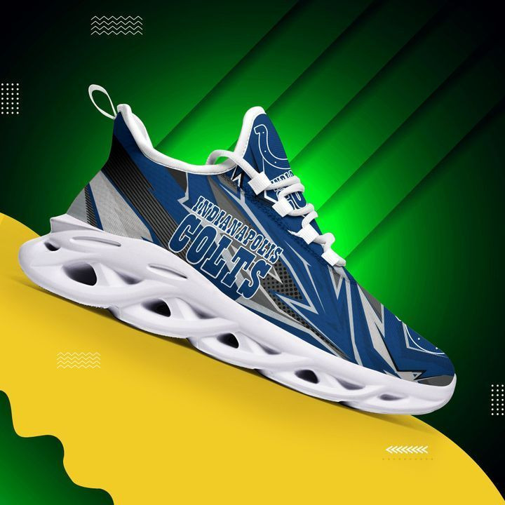 JWFancy Indianapolis Colts NFL Max Soul Shoes Sneakers For Men And Women