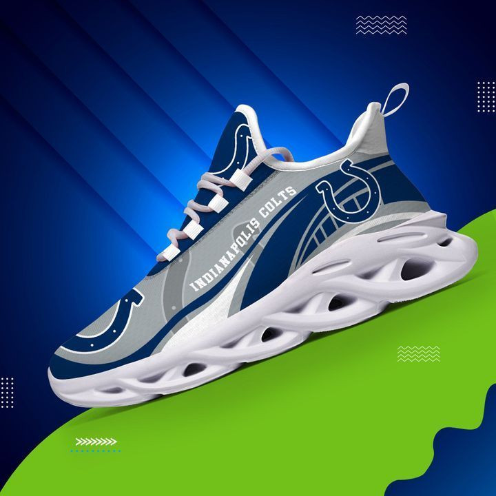 JWFancy Indianapolis Colts NFL Max Soul Shoes Sneakers For Men And Women