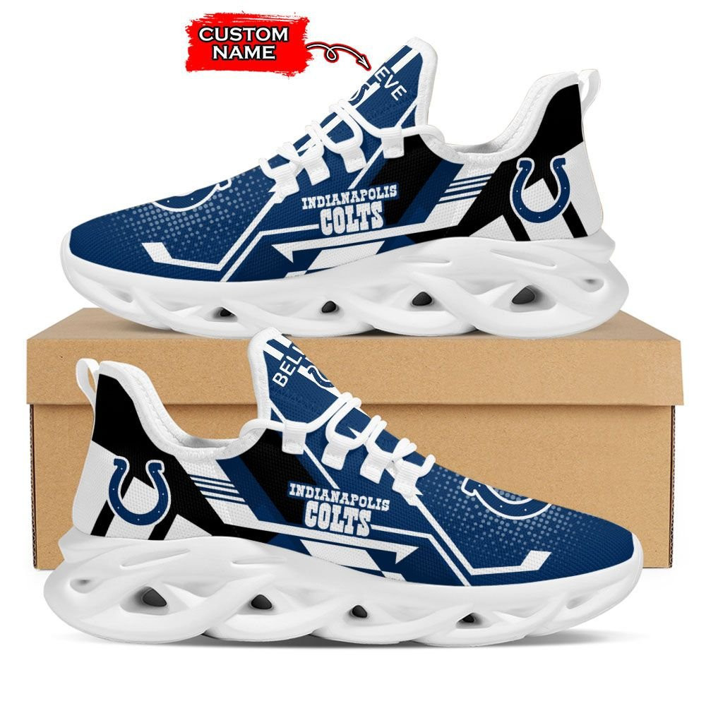 JWFancy Indianapolis Colts NFL Max Soul Shoes Sneakers For Men And Women