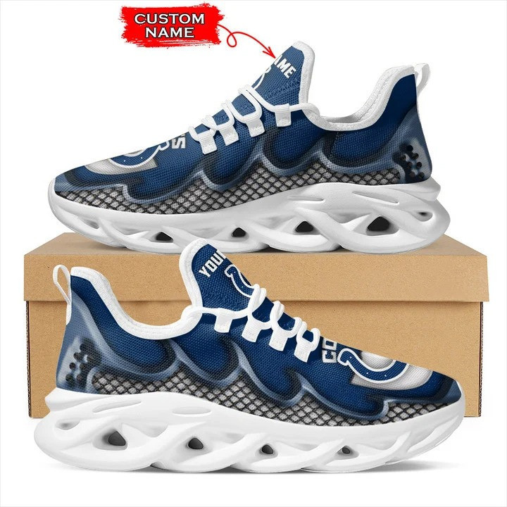 JWFancy Indianapolis Colts NFL Max Soul Shoes Sneakers For Men And Women