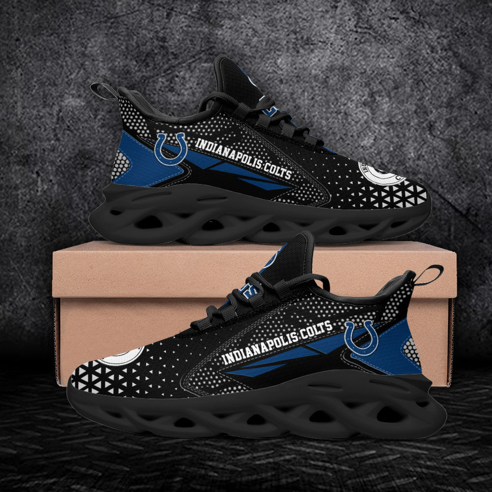 JWFancy Indianapolis Colts NFL Max Soul Shoes Sneakers For Men And Women