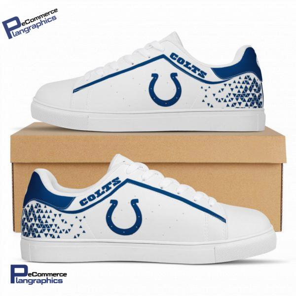 JWFancy Indianapolis Colts Skate Stan Shoes Sneakes For Men And Women