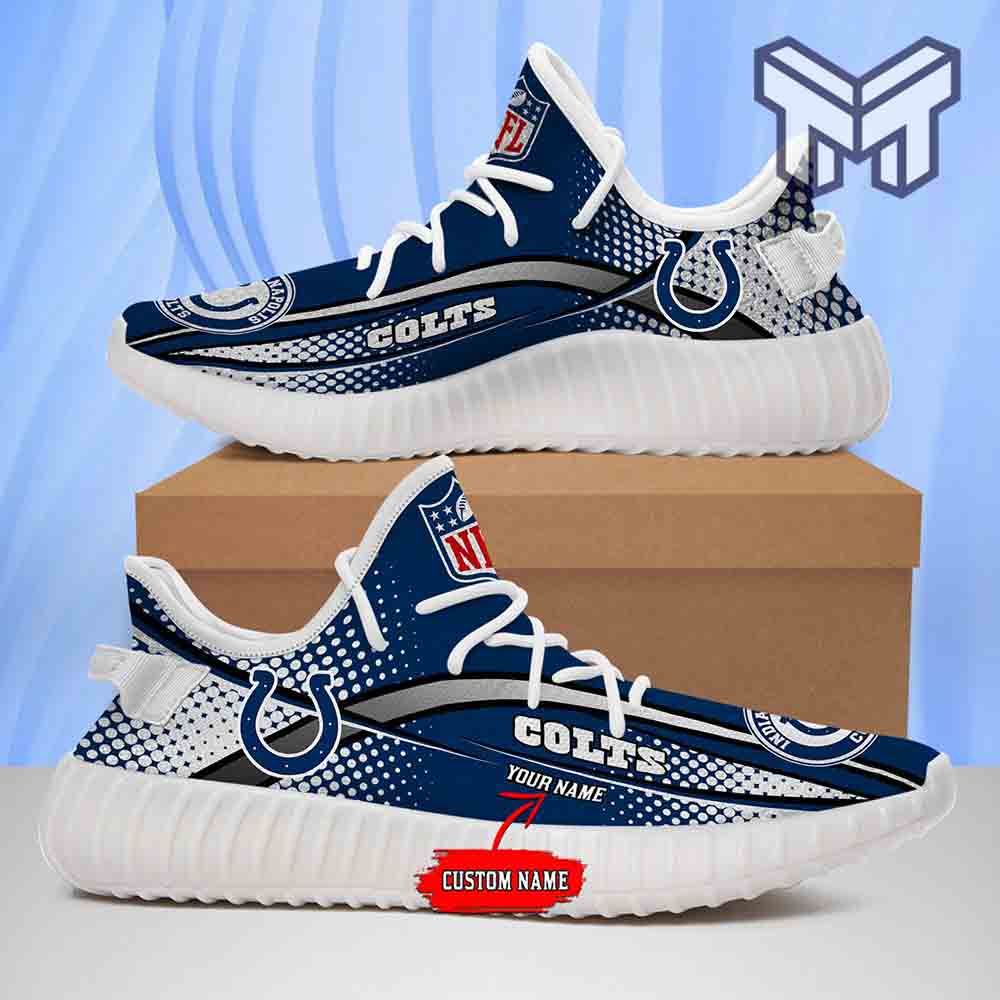 JWFancy Indianapolis Colts Yeezy Boost Shoes For Men And Women