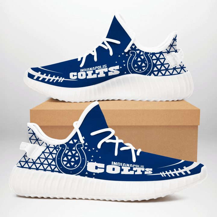 JWFancy Indianapolis Colts Yeezy Boost Shoes For Men And Women