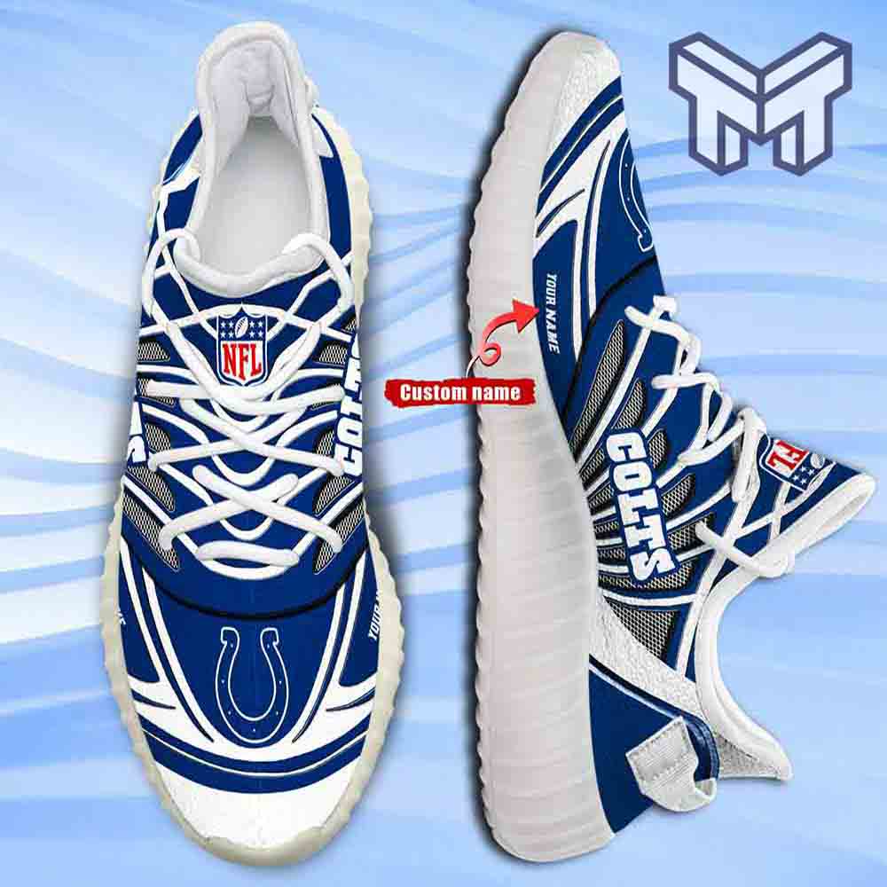 JWFancy Indianapolis Colts Yeezy Boost Shoes For Men And Women
