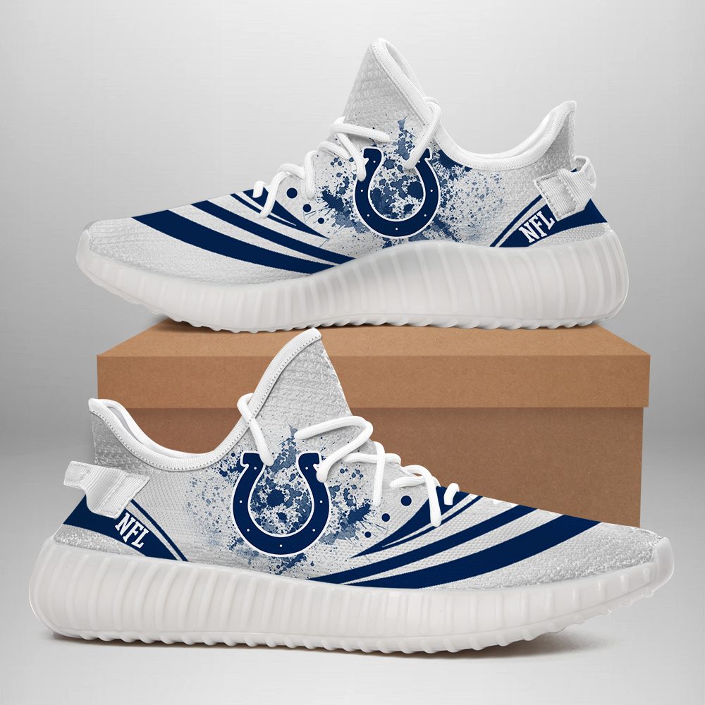 JWFancy Indianapolis Colts Yeezy Boost Shoes For Men And Women