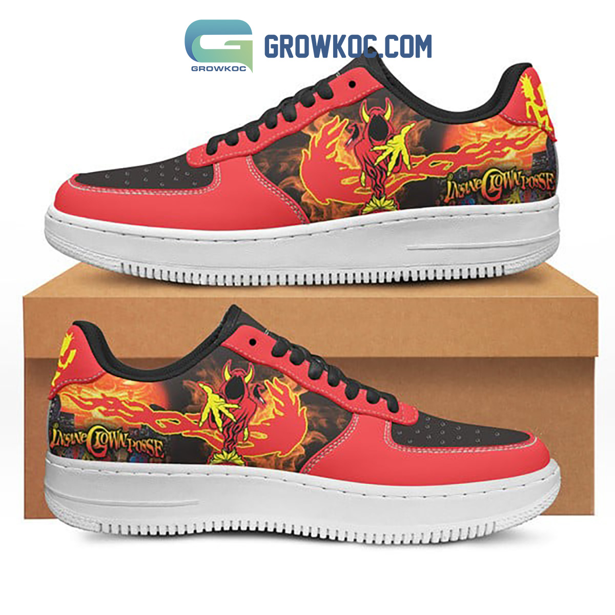JWFancy Insane Clown Posse Air Low-Top Sneakers Shoes For Men And Women