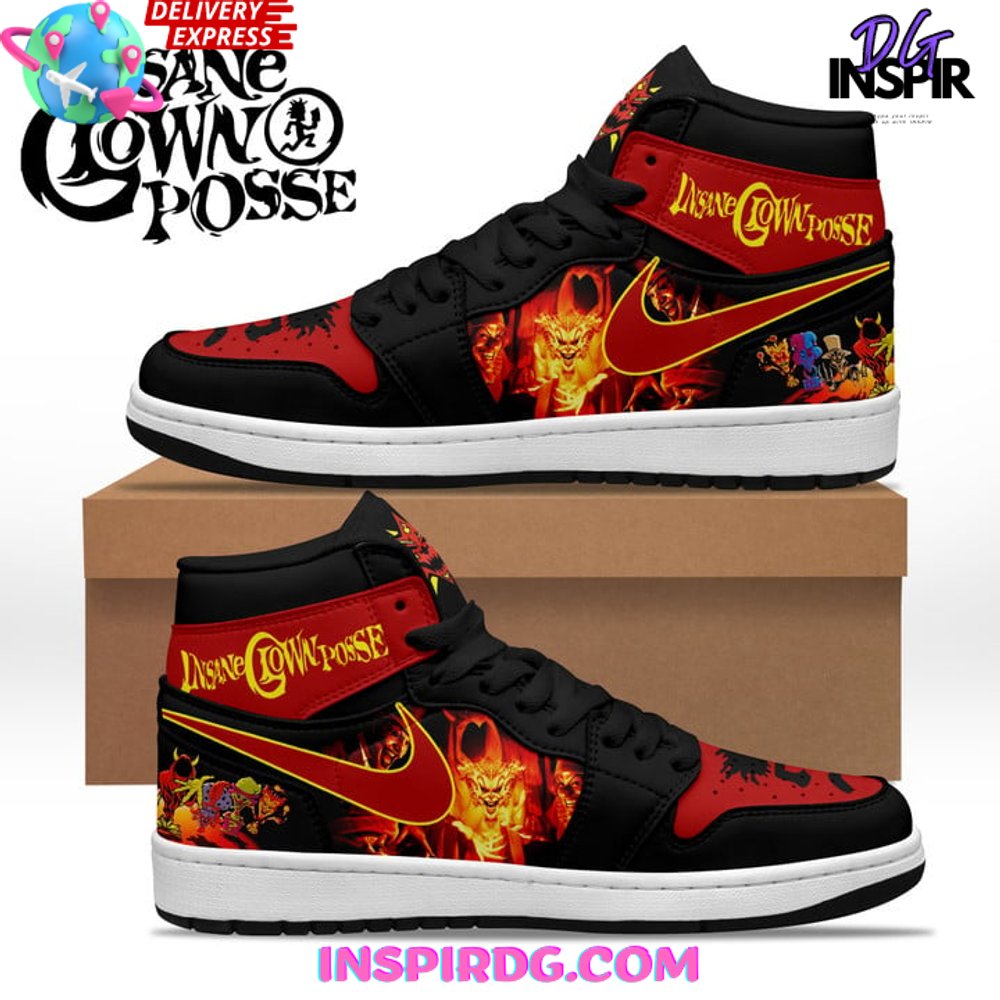 JWFancy Insane Crown Posse Psychopathic AJ1 High Sneakers Shoes For Men And Women