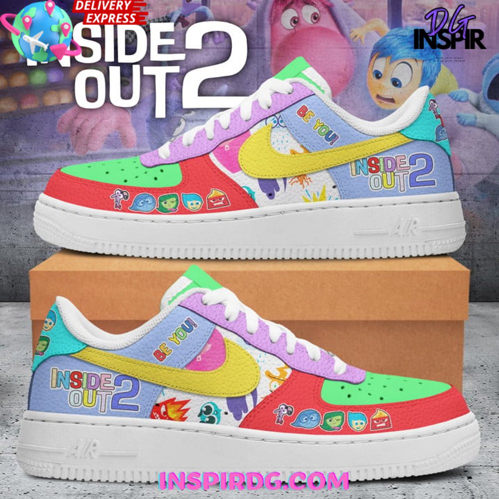 JWFancy Inside Out 2 Be You Air Low-Top Sneakers Shoes For Men And Women